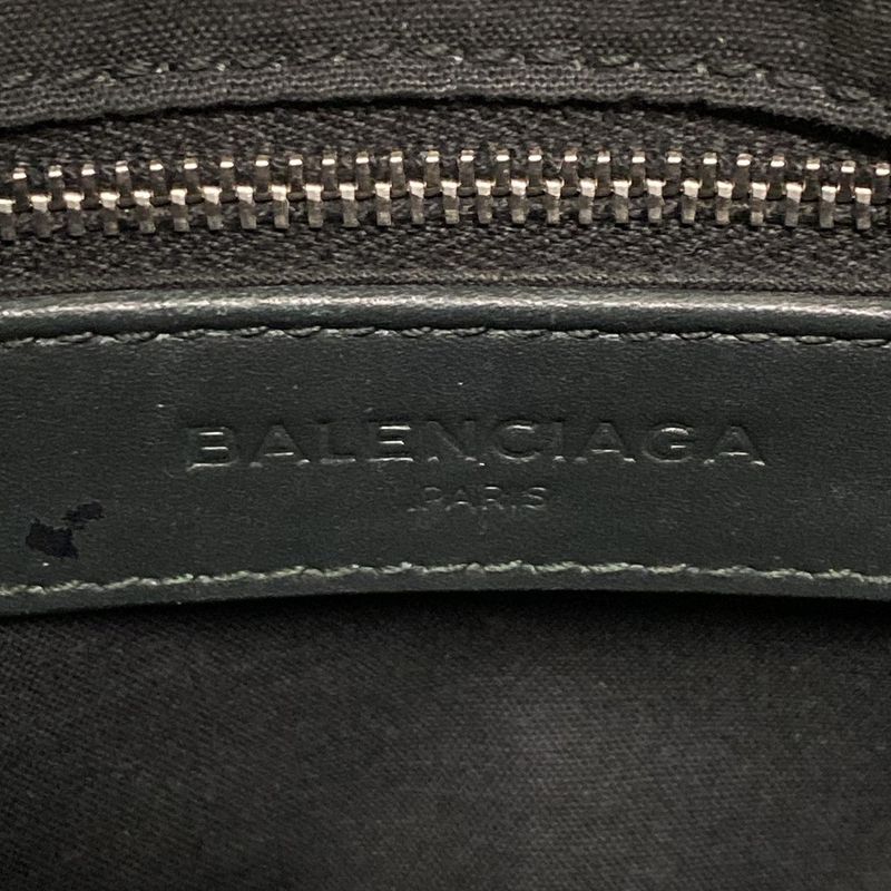 Balenciaga Handbag The Giant Mini City 309544 Blue Green Leather