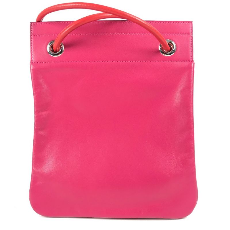 Hermes Shoulder Bag Sac Aline Mini Leather Pink