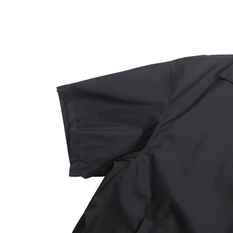 2024Prada Short Sleeve Shirt Size M (180 96A) Re-nylon Triangle Logo Triangle