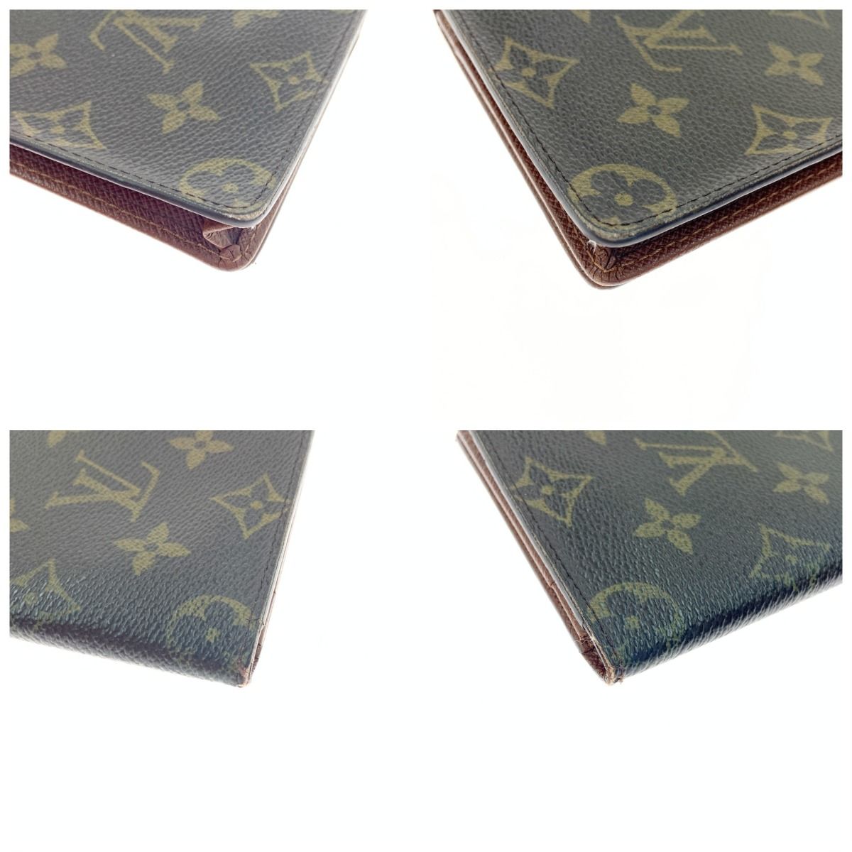 Louis Vuitton Monogram Porto Cult Credit Bifold Long Bill Holder M60825 Brown
