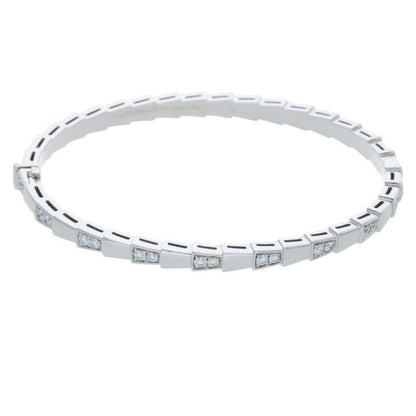 Bulgari Serpenti 18K White Gold Diamond Bracelet Men's M