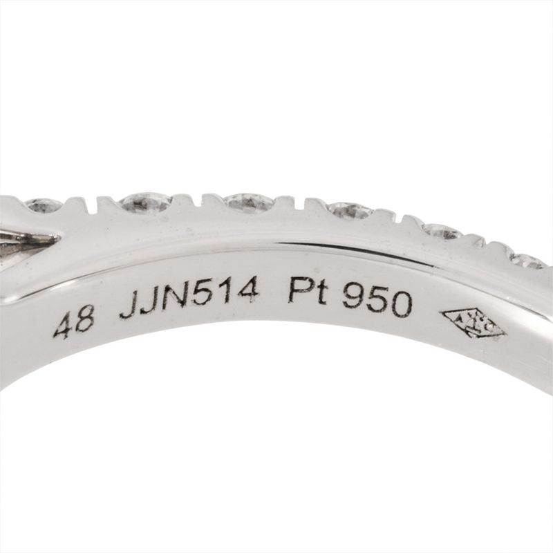 Cartier Destinée Solitaire Ring Diamond 055ct #48 Pt950 38g Ladies