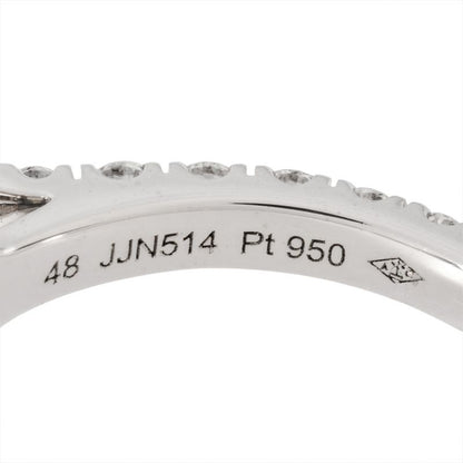 Cartier Destinée Solitaire Ring Diamond 055ct #48 Pt950 38g Ladies