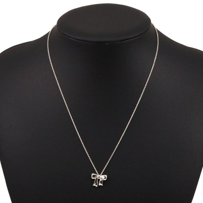 Tiffany & Co Ribbon Silver 925 Ladies 2.3g Necklace