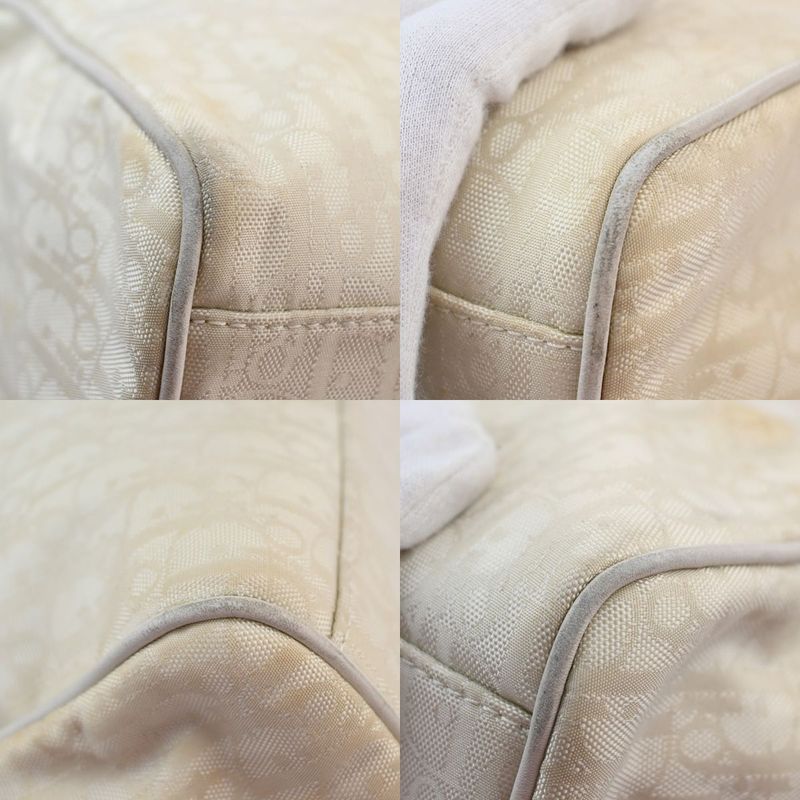 Christian DIOR Shoulder Bag Trotter Off White 73fa468
