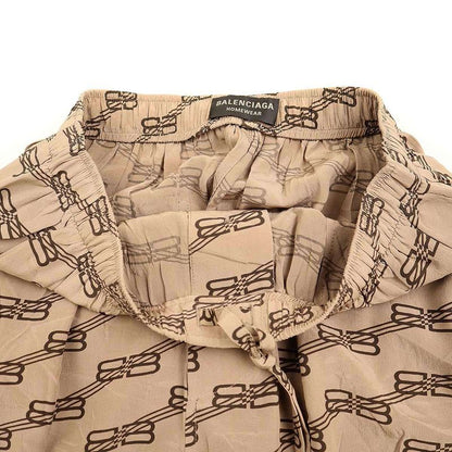Balenciaga 22ss Home Wear Monogram Pajama Pants Monogram Pajama Pants 659026