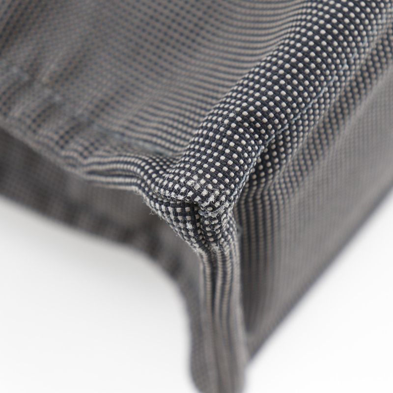 Hermes Yale Line MM Nylon Canvas Gray Unisex Tote Bag