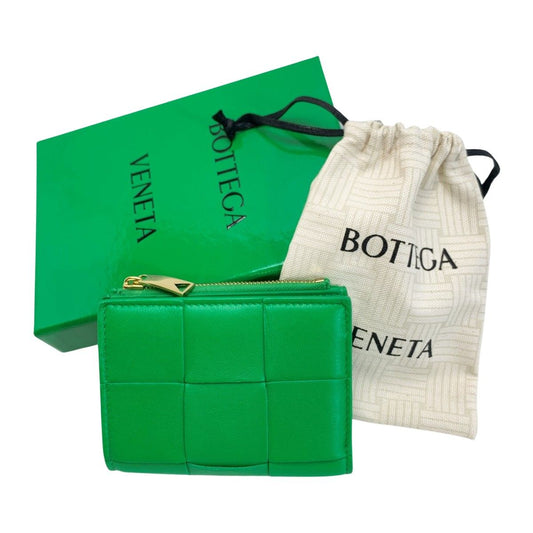 Bottega Veneta Wallet Maxi Intrecciato Small Cassette Compact