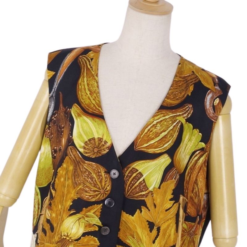 Hermes Margiela Period Vest Gilet Sleeveless All Over Silk 1