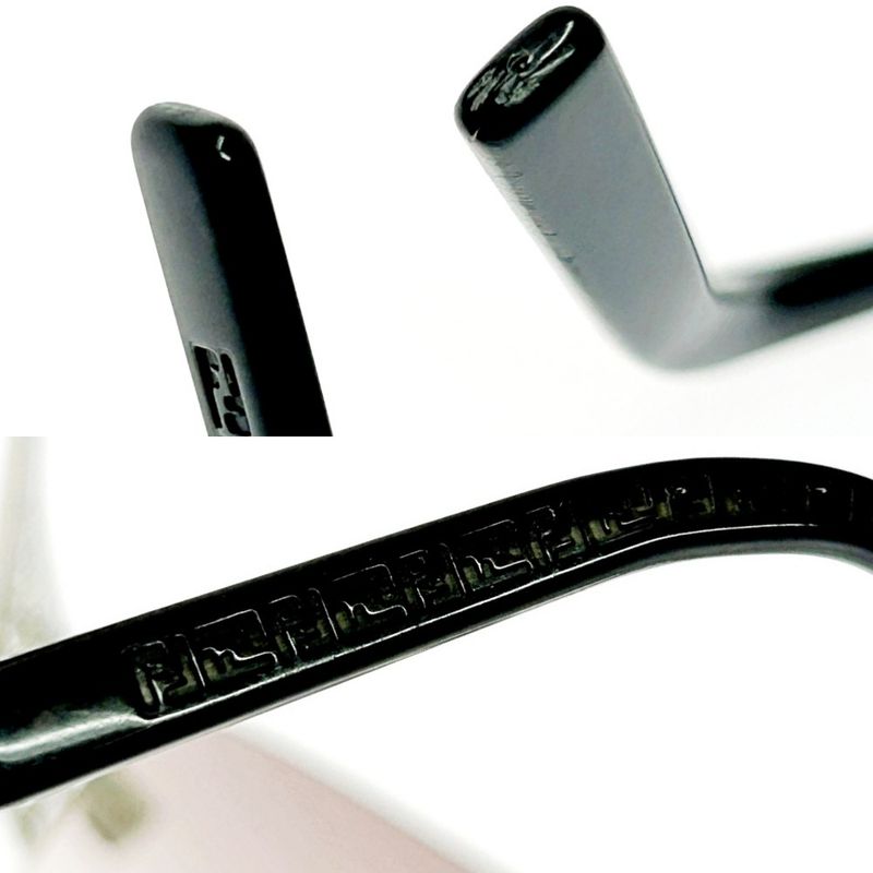 Fendi Fs364af 6215 028 125 Sunglass Es Black Silver 306243 Sunglass Es