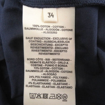 Hermes 23SS 3e4621dl Cartouche Chaine D'ancre Mock Neck Short Sleeve T-shirt