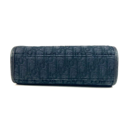 DIOR Handbag Safari North South Tote Bag 1espo311yky Leather / Canvas Black