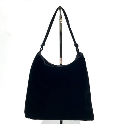 Prada Velour Hand Black Mini Bag Purse