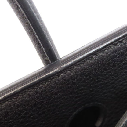 Hermes Birkin 35 Gold Hardware Handbag Fjord Women