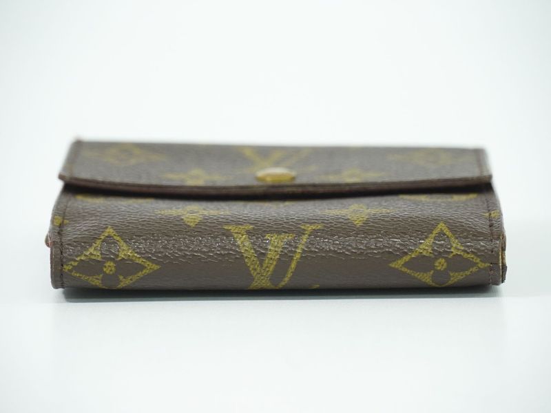 Authentic Louis Vuitton LV Porte Monebier Carte Cles Di Monogram Fold Wallet