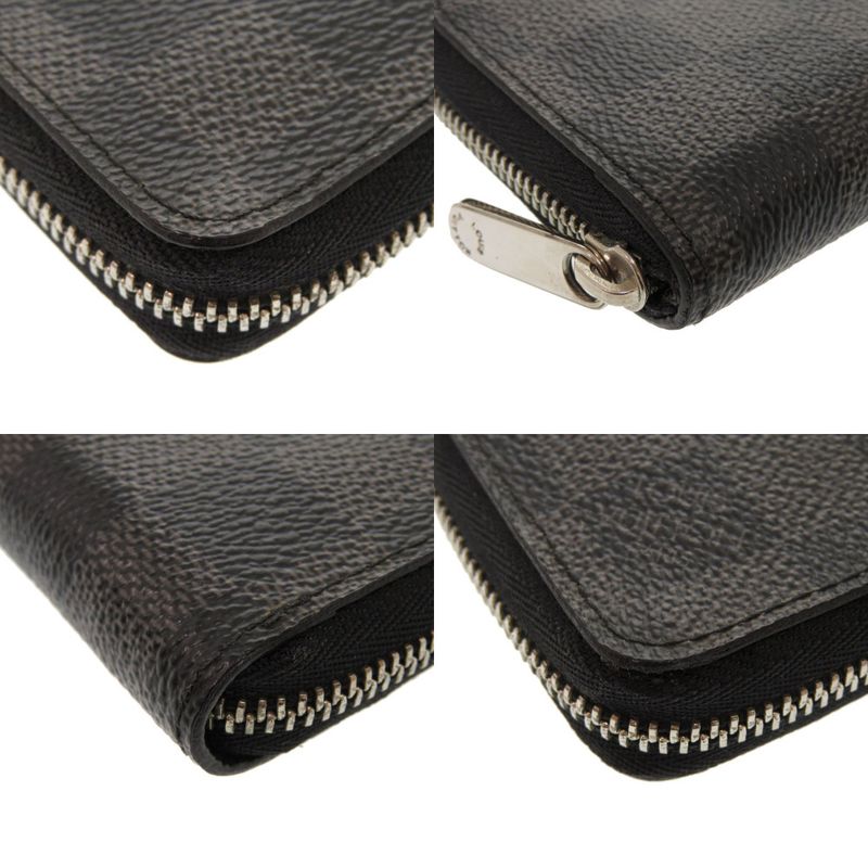 Louis Vuitton Zippy Coin Purse Damier Graphite N630 Coin Case Wallet LV 1207