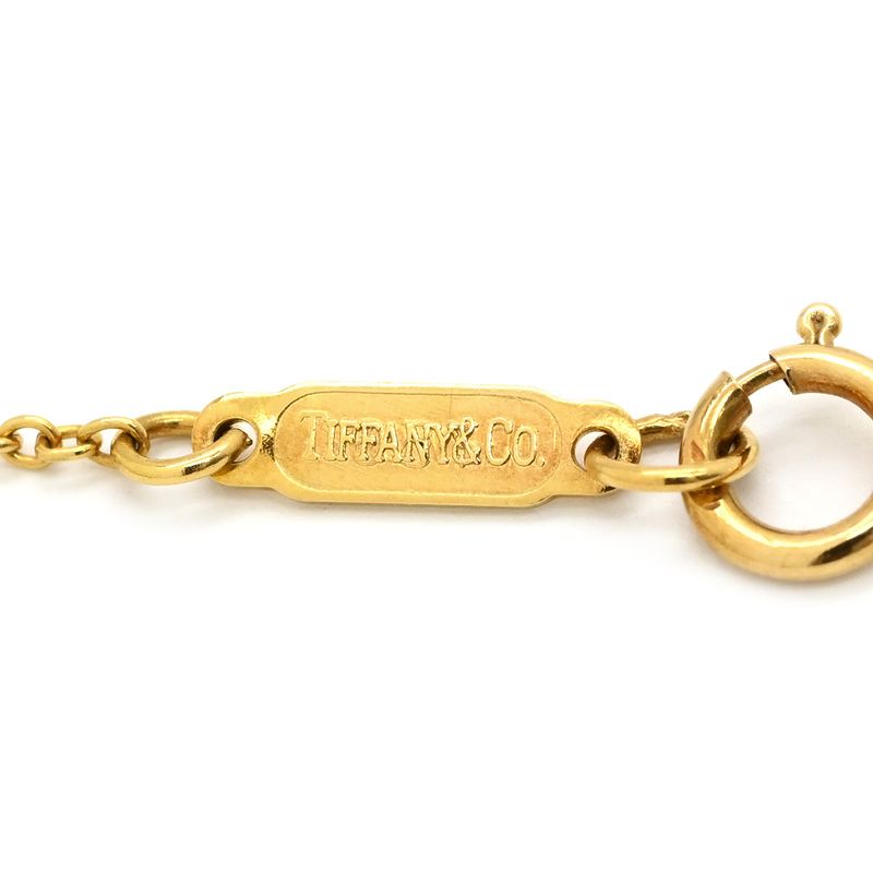 Tiffany & Co Tiffany & Co Necklace Cross Pendant Diamond Pt950 (Top) 18k Yellow