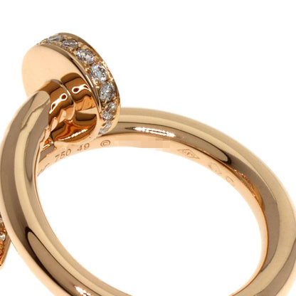Cartier Juste Un Clou Diamond #49 Ring - 18K Pink Gold Ladies