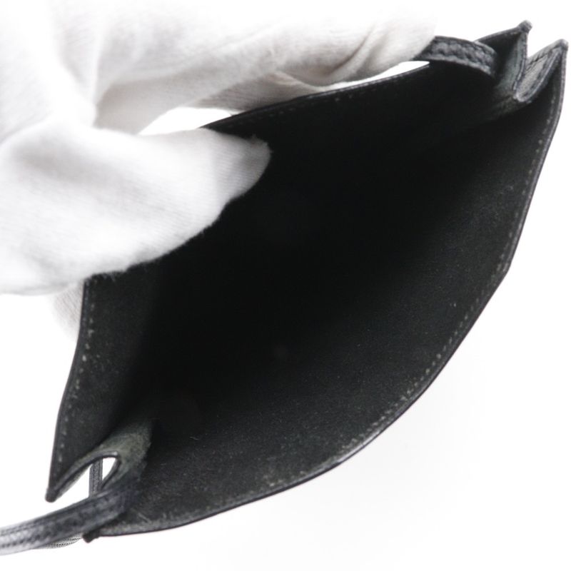 Hermes Onymetou Calf Black Unisex Shoulder Bag