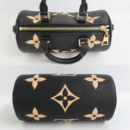 Louis Vuitton Papillon BB M45980 Monogram Empreinte 2WAY Handbag Black