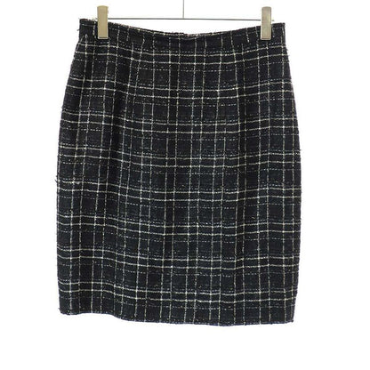 Chanel 2008 Cruise Tweed Jacket and Skirt Setup P32193v22147 P32374v22147 Black