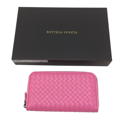 Bottega Veneta Long Wallet 404852 Pink