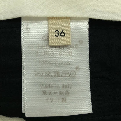 Celine - Phoebe Period Flared Bootcut Wide Slacks Pants - 36 - Dark Navy -