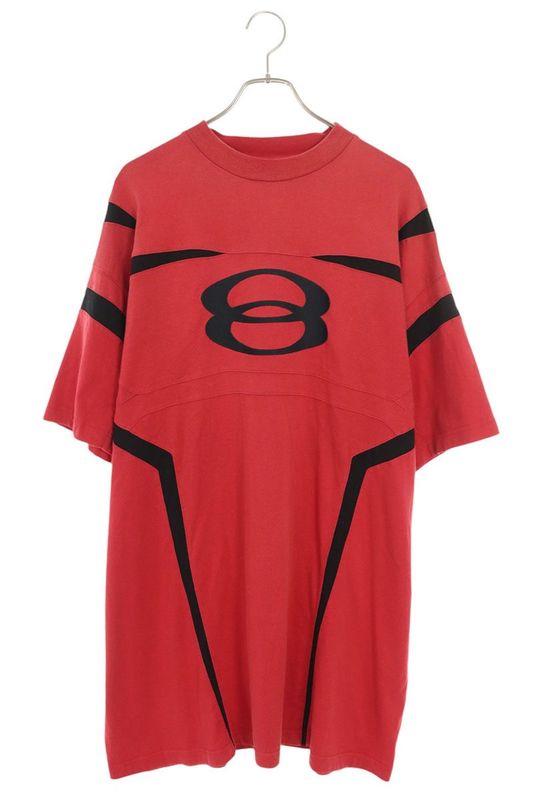 Balenciaga 792354 Tpvg9 Logo Biker T-shirt Men 3