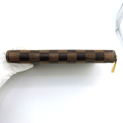 Louis Vuitton N60015 Damier Round Zipper Zippy Wallet Old Shape Long Wallet