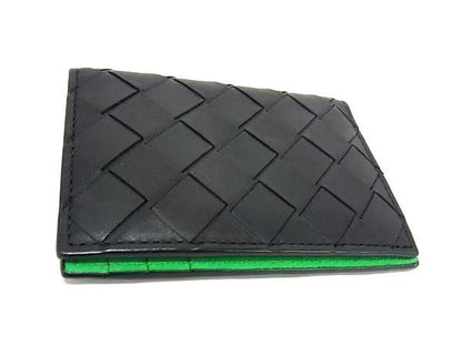 Bottega Veneta Intrecciato Leather Card Case Card Holder Men's Ladies