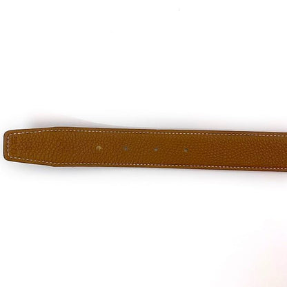 Hermes H Belt F21059 Black Brown Constance