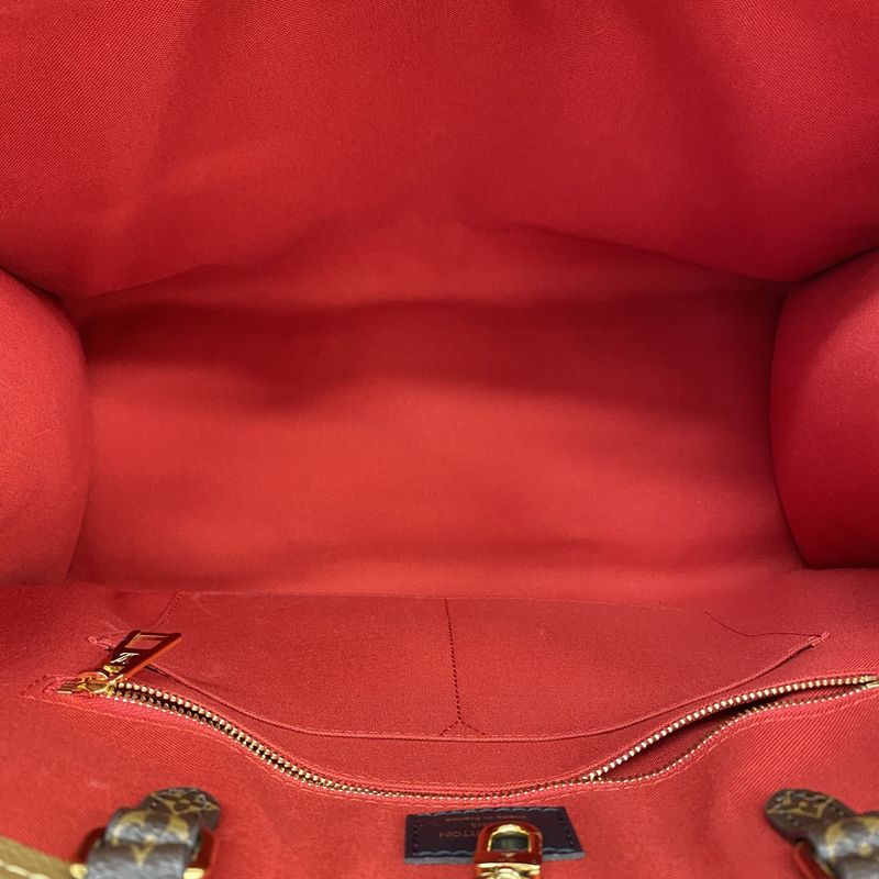 Louis Vuitton Tote Monogram Giant Reverse On-the-go GM M44576 Brown 2-way Bag