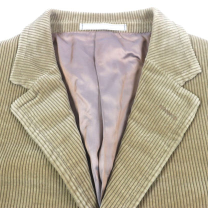  Gucci Tom Ford Period Logo Buttons Corduroy Single Jacket Tailored Jacket