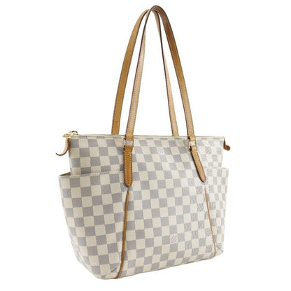 Louis Vuitton Totally PM N41280 Damier Azure Canvas White Tj4154 Ladies Tote Bag