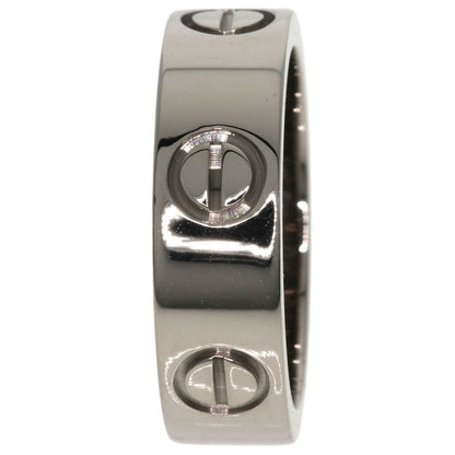 Cartier Love Ring #50 Ring - 18K White Gold Ladies