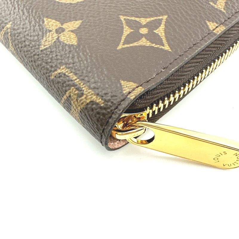 Louis Vuitton M41894 Monogram Zipper Long Wallet Zippy Wallet Long Wallet Louis