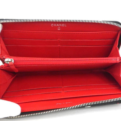Chanel Round Zipper Long Wallet