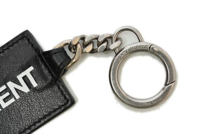 Saint Laurent Key Ring Key Holder YSL Saint Laurent Logo Black 469317