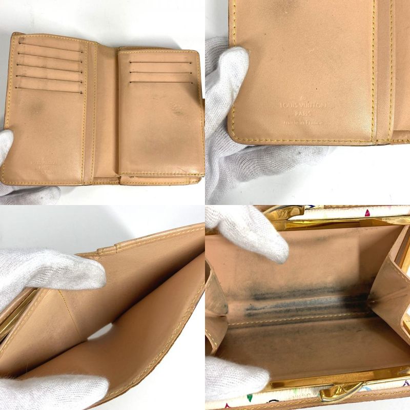 Louis Vuitton Bifold Wallet Portefeuille Viennois M92987 Monogram Multicolor