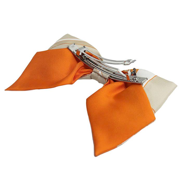 Hermes Silk Grenelle GM Barrette Women's Pre-owned