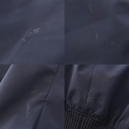 Hermes 24 Nylon Lamb Leather Blouson Bomber Jacket Outerwear H452820hk0144 Navy