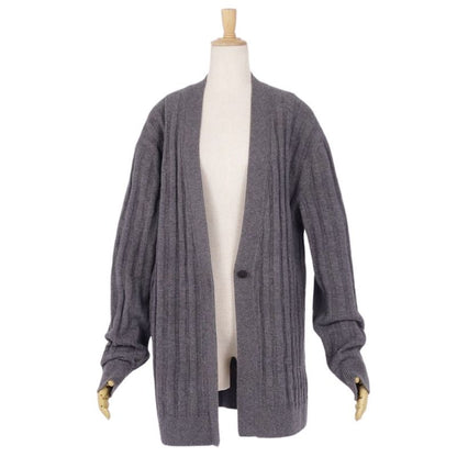 Hermes 21AW Cardigan Long Sleeve Rib Knit