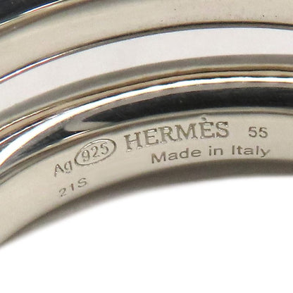 Hermes Ring Vertiju Ag925 SV Silver - Manufactured In 2021 #55 Unisex