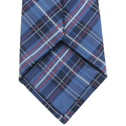 Louis Vuitton Cravat Gradient Tartan Men's Blue FREE
