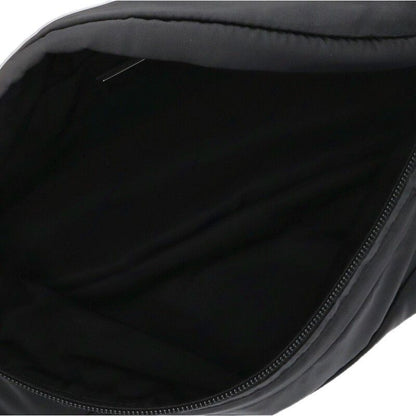 Prada 2vl004 Rubber Logo Nylon Waist Bag For Men