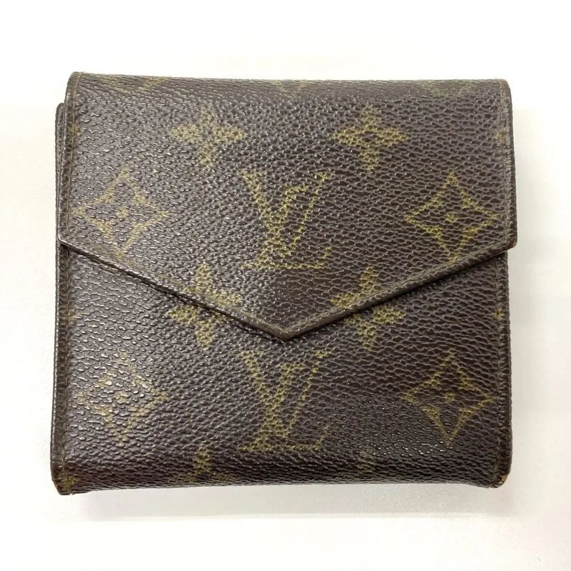 Louis Vuitton Monogram Porte Monet Bier Carte Cles Di Trifold Wallet W Hook