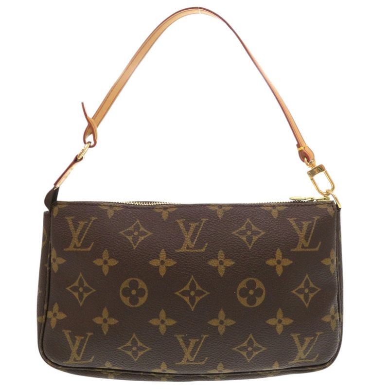 Louis Vuitton Pochette Accessoire Monogram M51980 Brown Accessory Pouch LV 1258