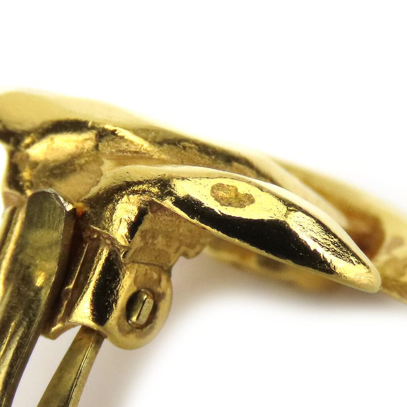 Chanel Earring Coco Mark Metal Gold Accessories 99P Plated Ladies Women Chanel