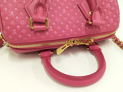 Louis Vuitton Speedy 20bandouliere Nano Monogram Handbag M22286