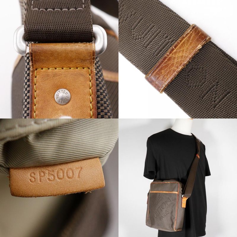 Louis Vuitton Citadin NM M93224 Damier Geant Canvas Tail Brown Sp5007 Men's